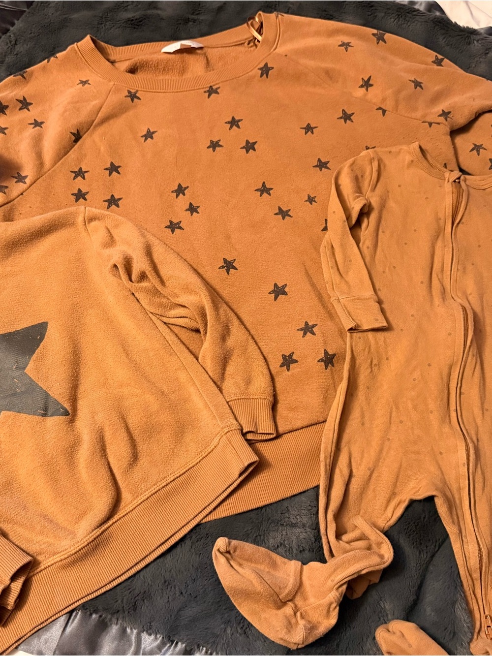 LC Lauren Conrad Rust Brown Sherpa-Lined Hoodie